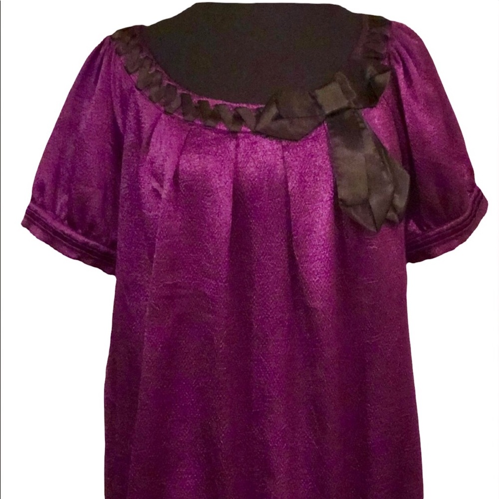 Uniform JPR brand~ Purple Blouse